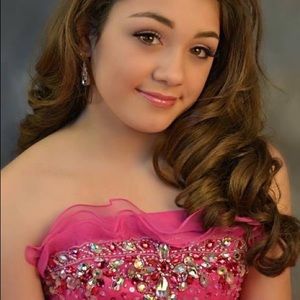 Pink Alfred Angelo Ball gown